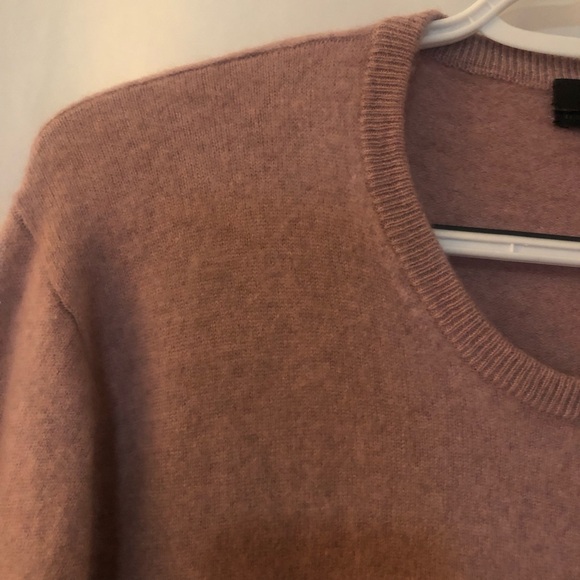 J.CREW Italian Cashmere Pink Sweater Size XL - Picture 5 of 6